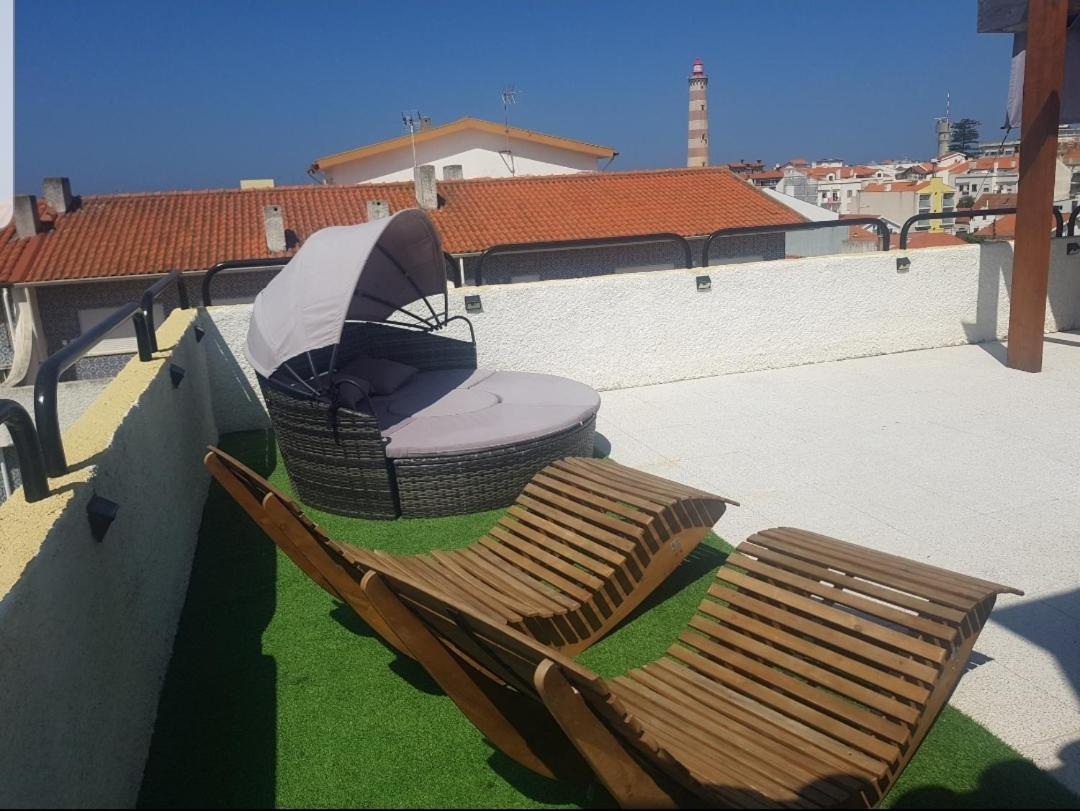 Vasco Da Gama Apartamento T2 Com Terraco Praia Da Barra Ґафанья-да-Назаре Екстер'єр фото